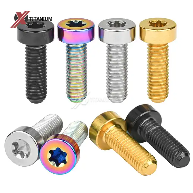 Do titanium screws melt?